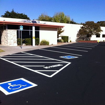 ada lot compliance parking asphalt